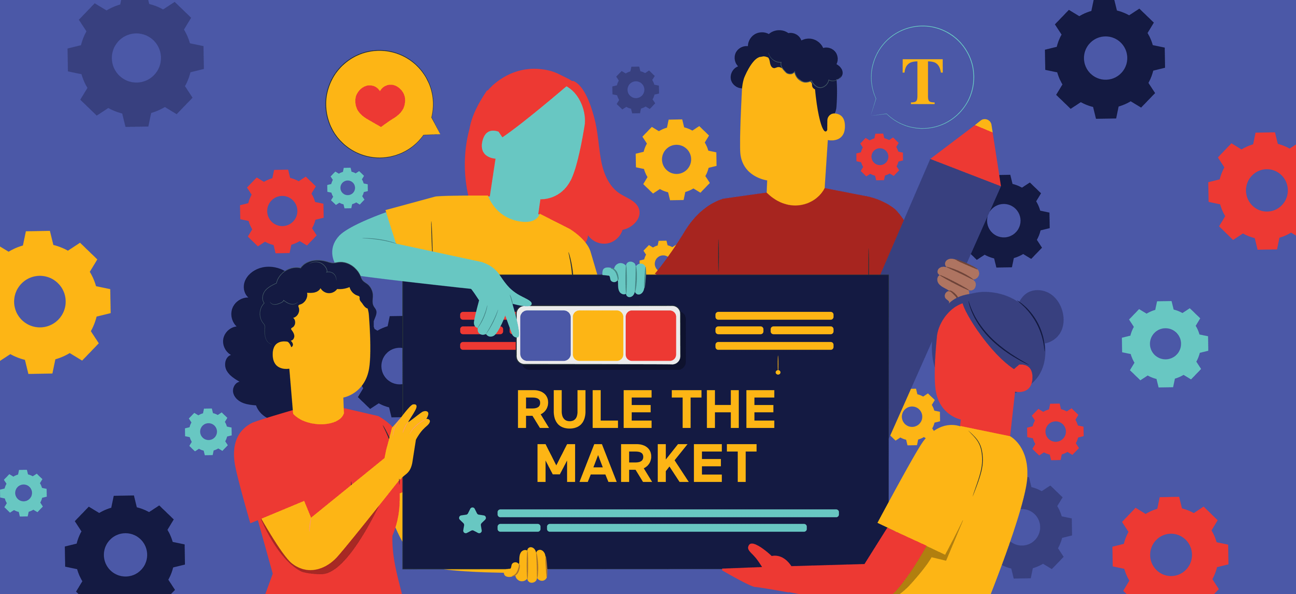 rule the market graphic